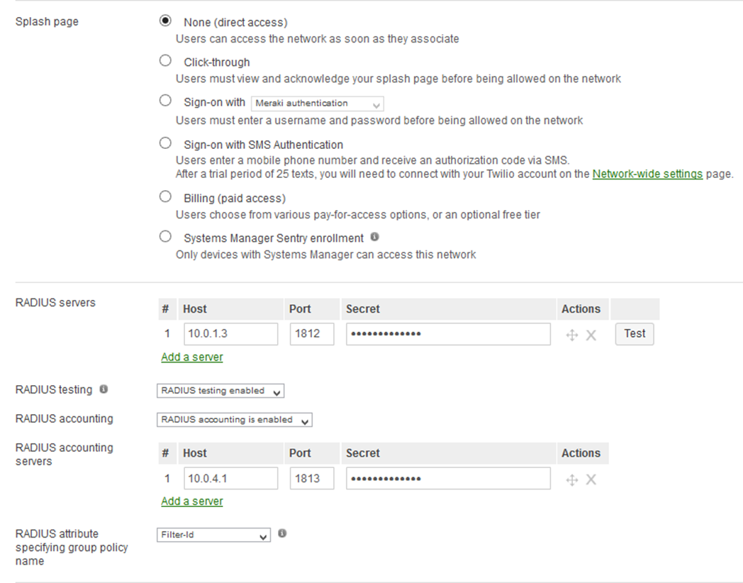 Meraki AP RSSO Integration Overview